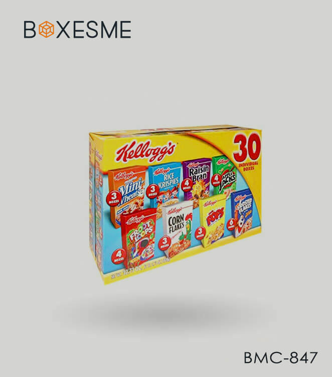 cereal boxes